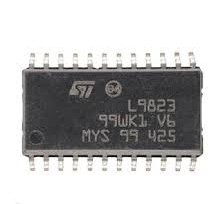 آی سی L9823 درایور موتور فن و کولر و رله دوبل و چراغ چک ایسیو S2000 ماشین پژو 206 و پژو 405 و سمند و پراید